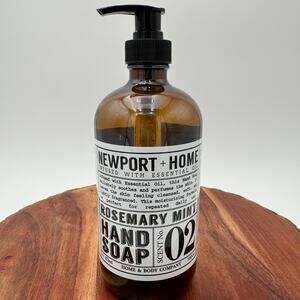 Newport and Home Hand Soap Rosemary Mint 16oz